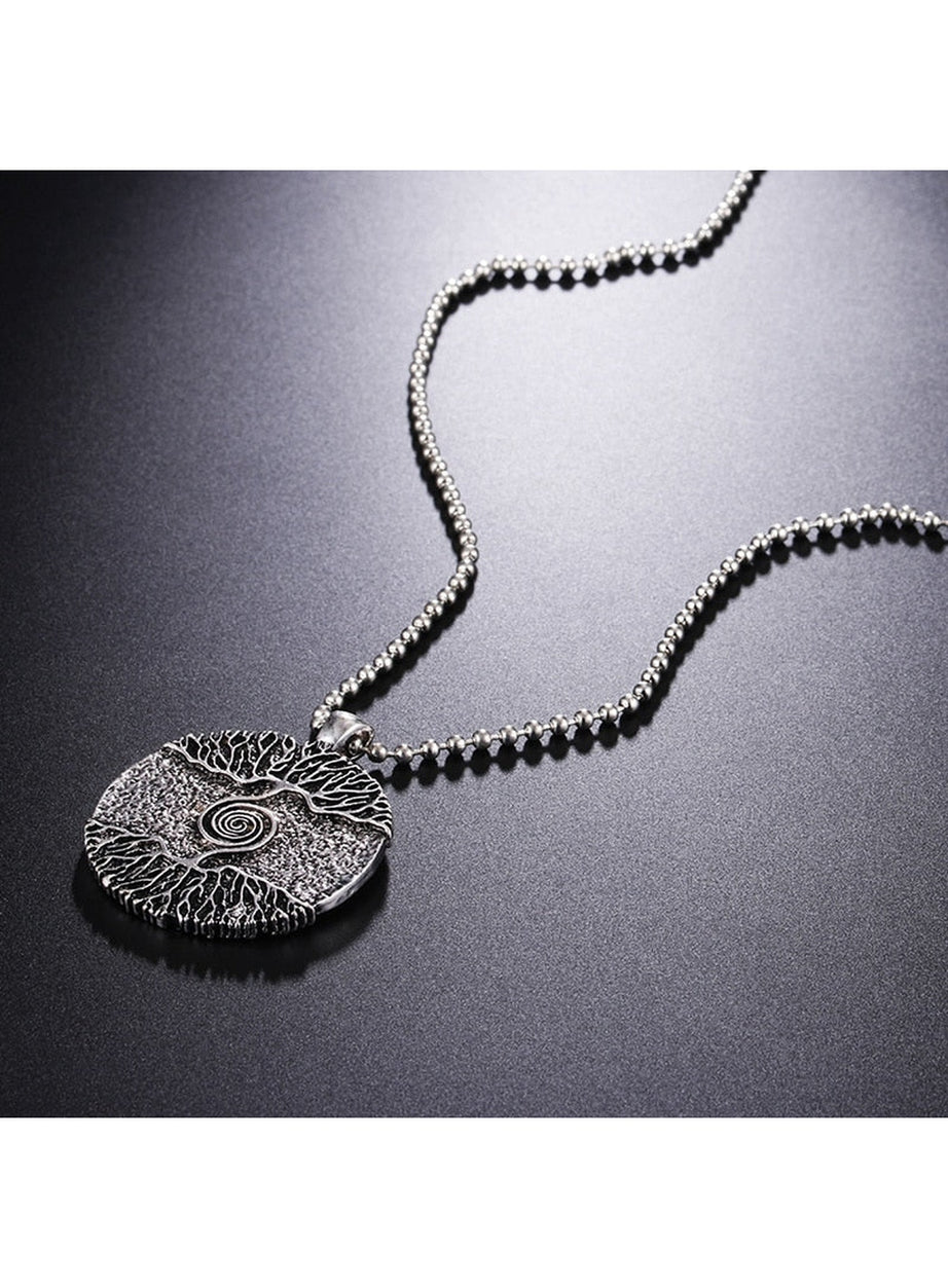 Y2k Aesthetic Stainless Steel Vikings Necklace