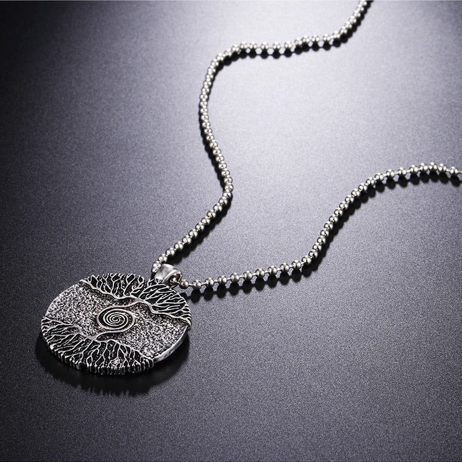 Y2k Aesthetic Stainless Steel Vikings Necklace