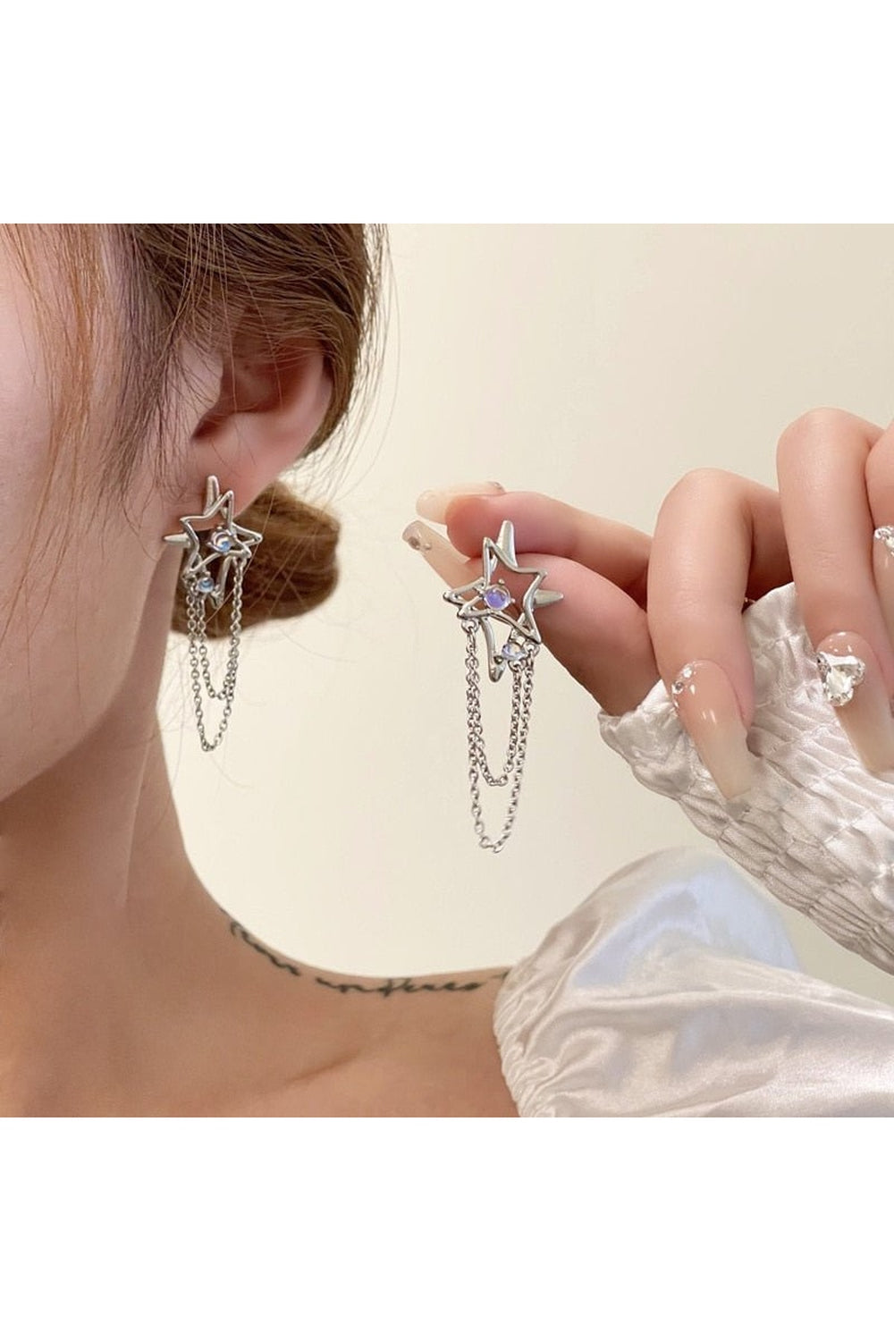 Y2k Aesthetic Star Earrings