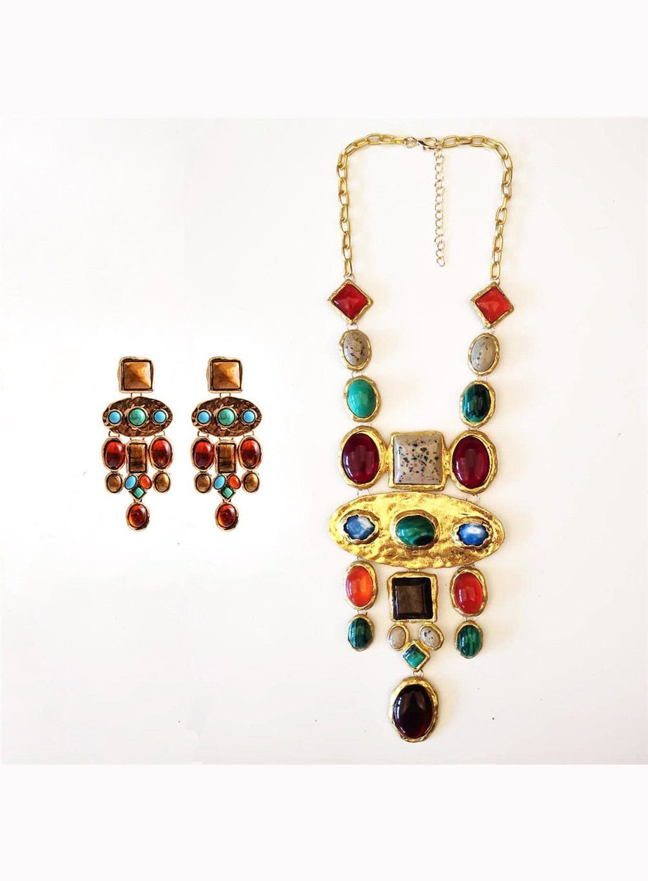 Y2k Aesthetic Stones Necklace