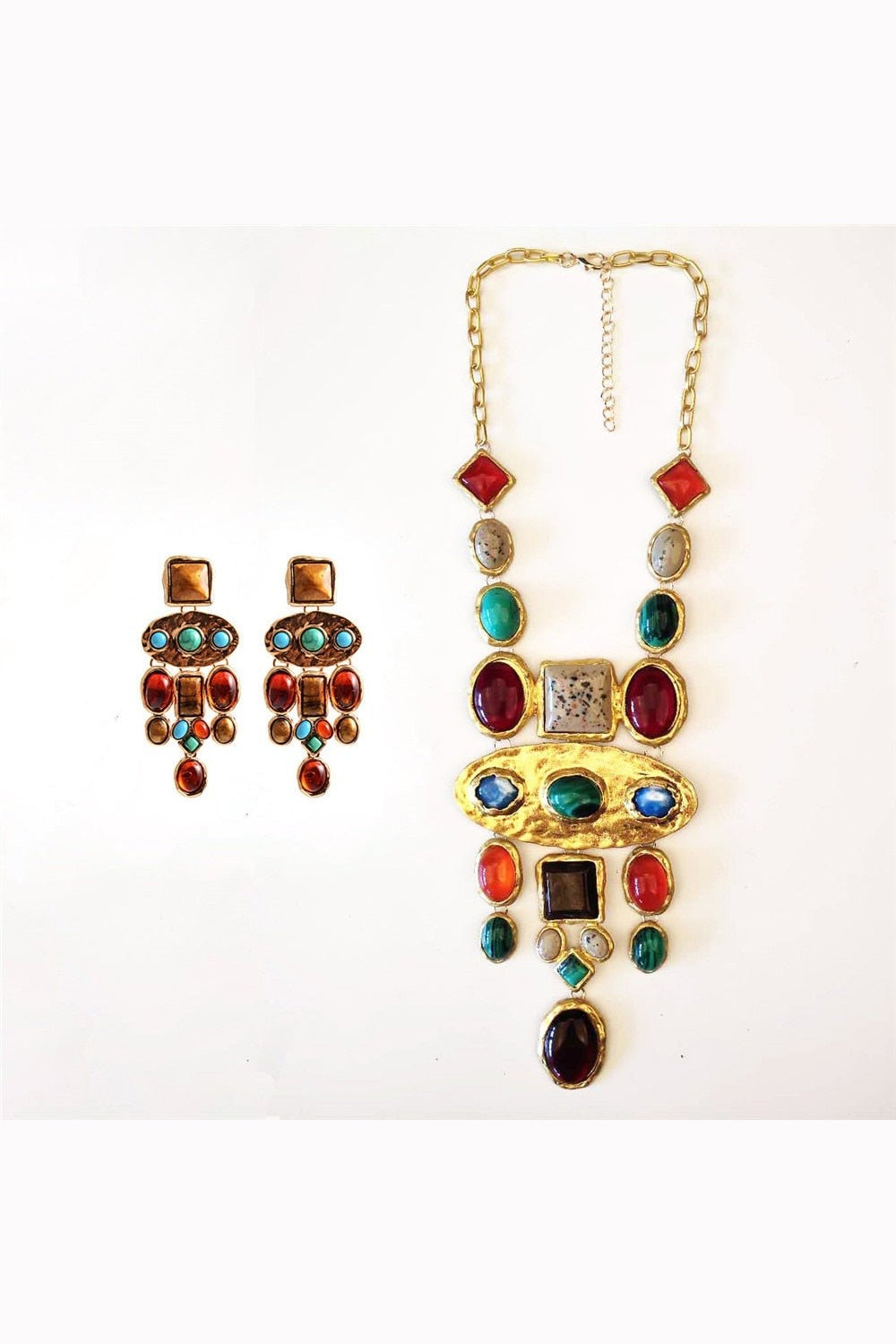 Y2k Aesthetic Stones Necklace