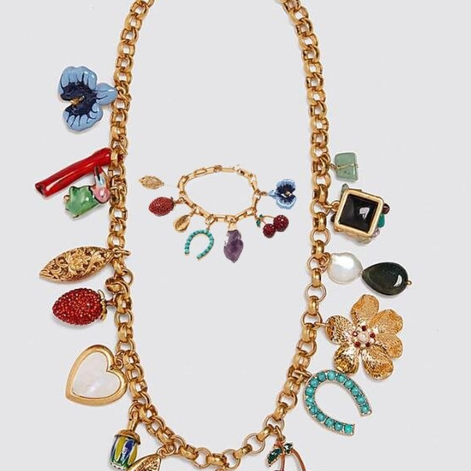 Y2k Aesthetic Stones Necklace