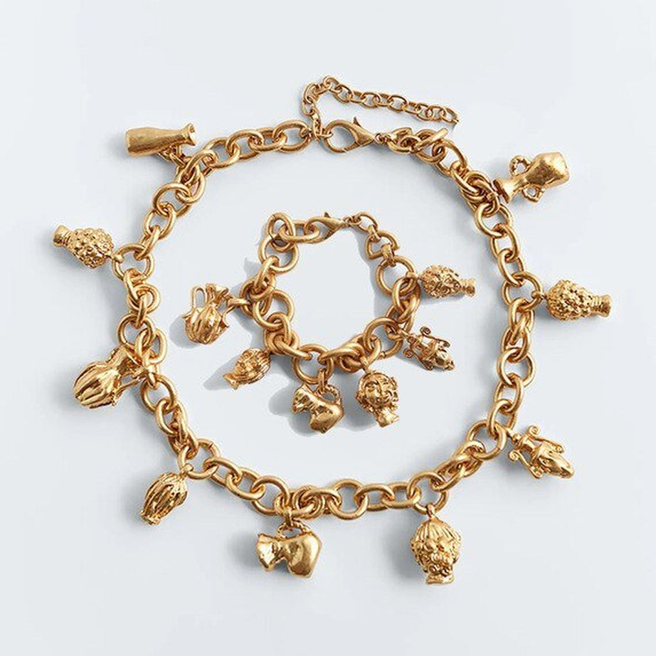 Y2k Aesthetic Stones Necklace