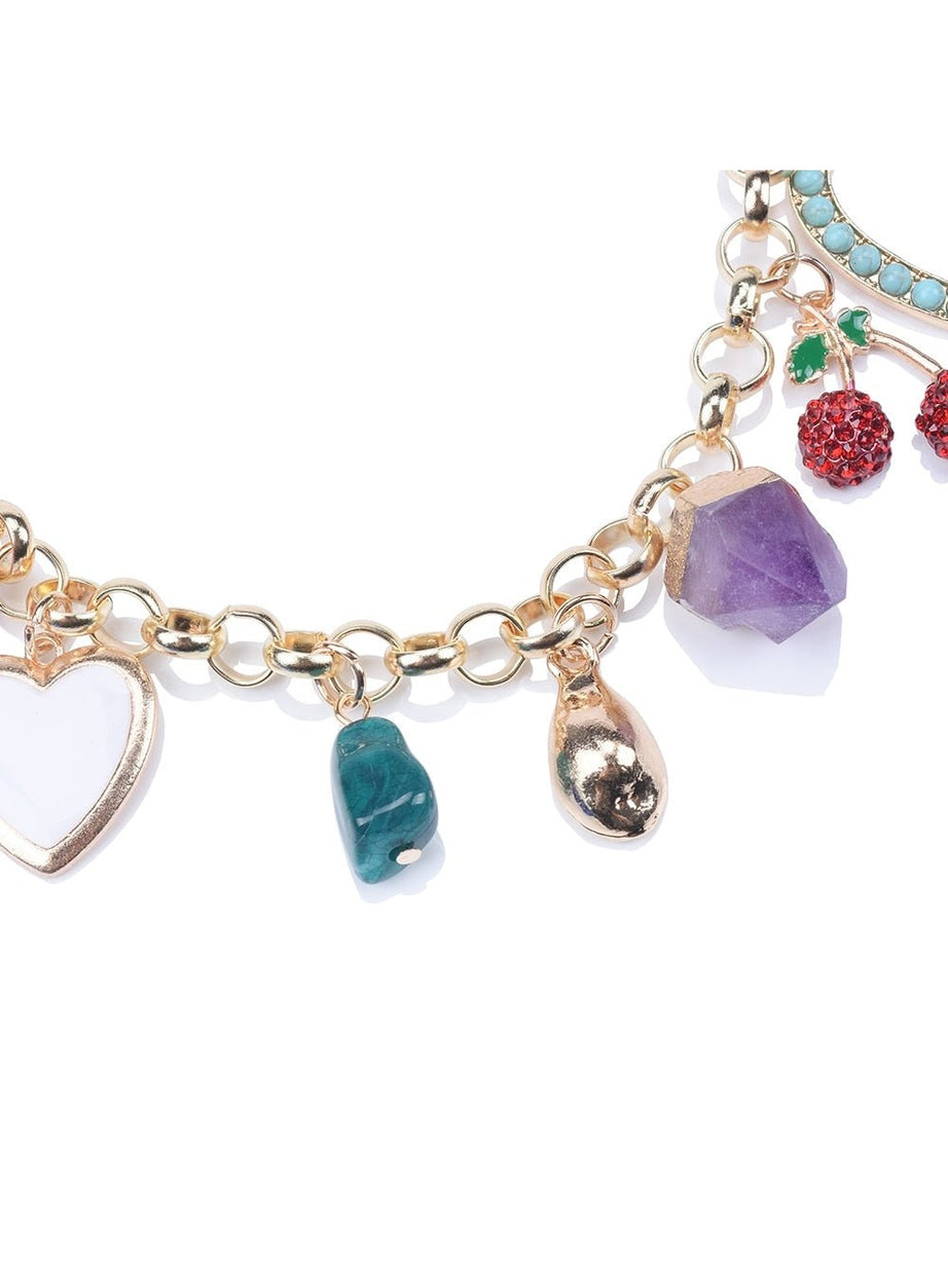 Y2k Aesthetic Stones Necklace