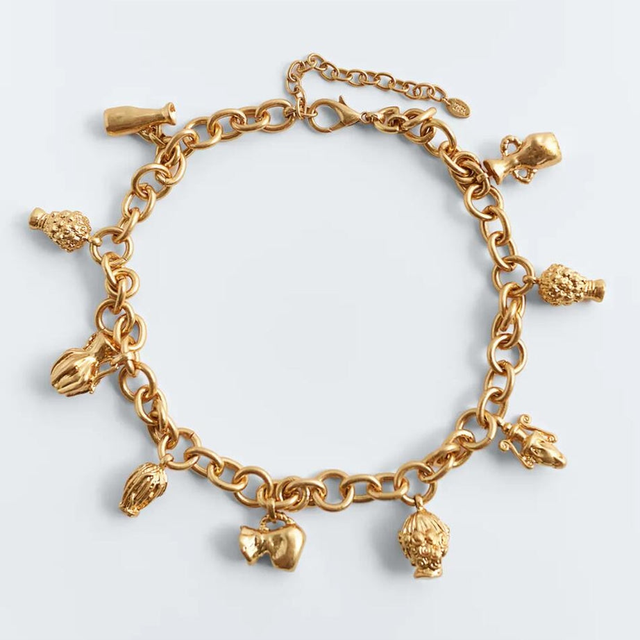 Y2k Aesthetic Stones Necklace