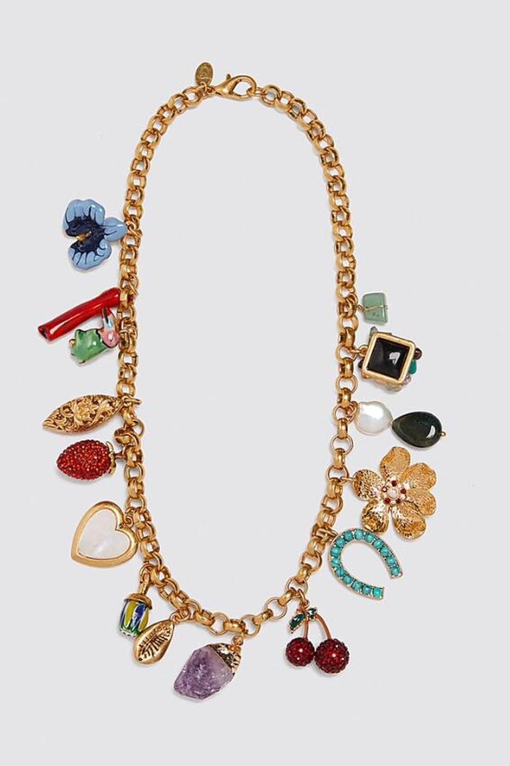 Y2k Aesthetic Stones Necklace