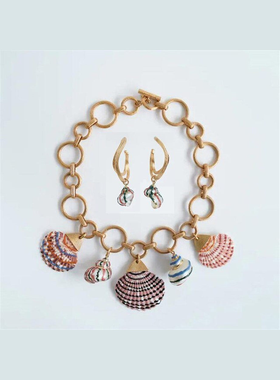 Y2k Aesthetic Stones Necklace