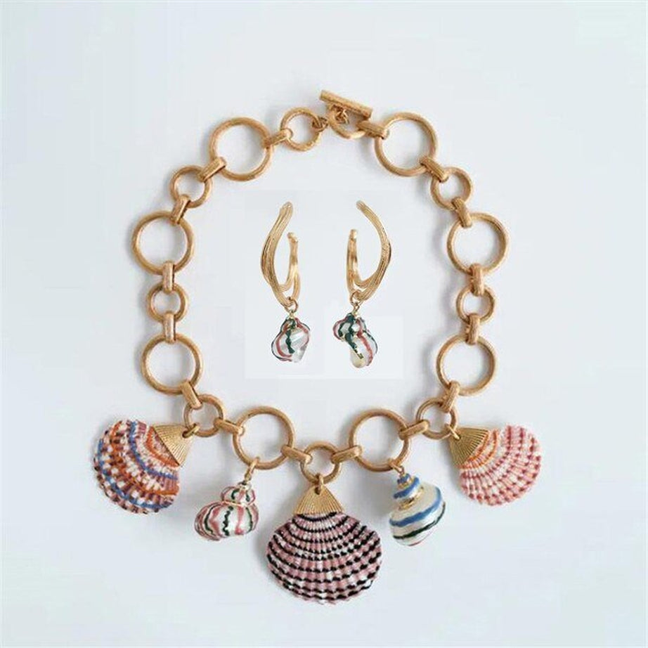 Y2k Aesthetic Stones Necklace