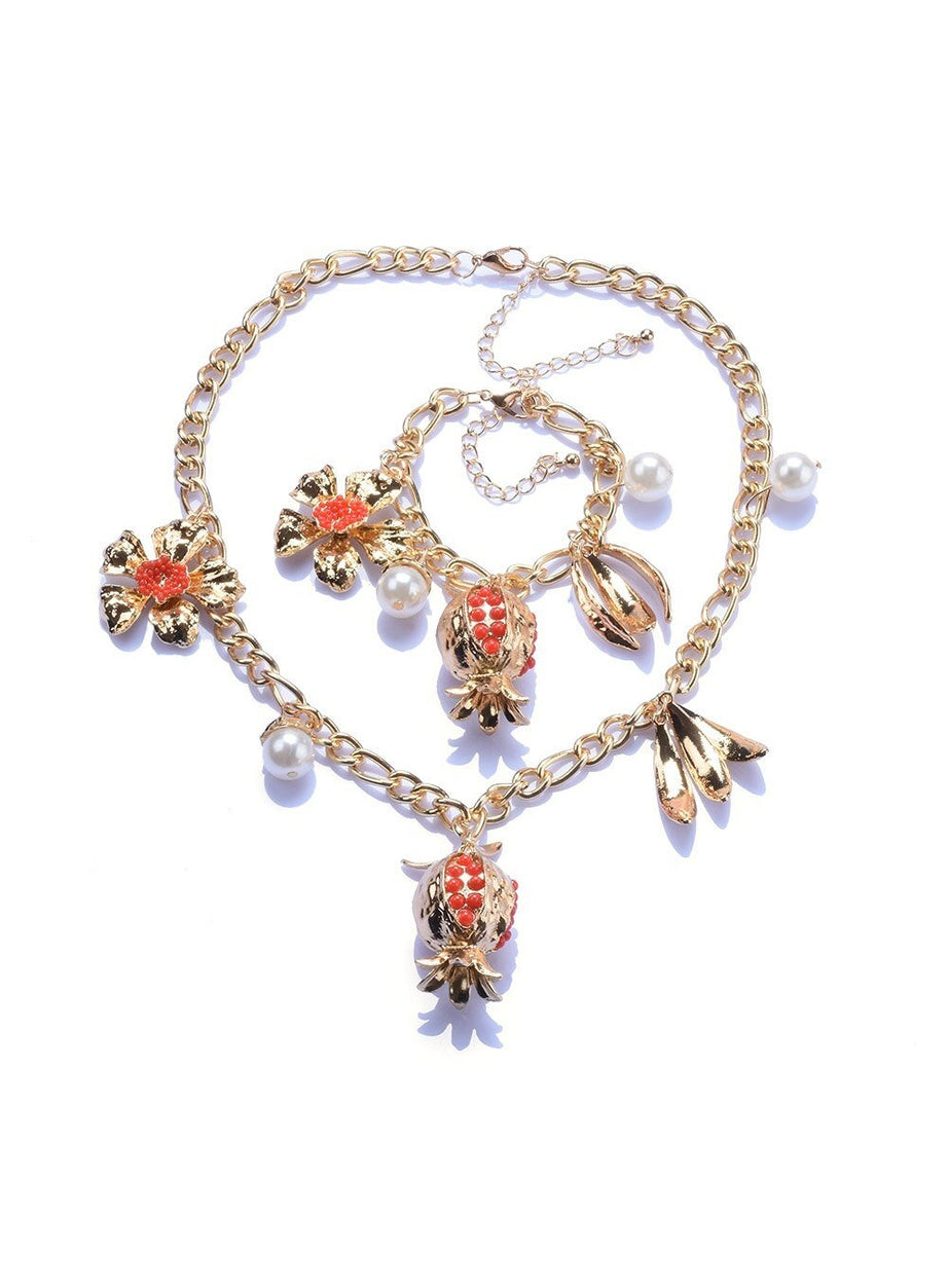 Y2k Aesthetic Stones Necklace