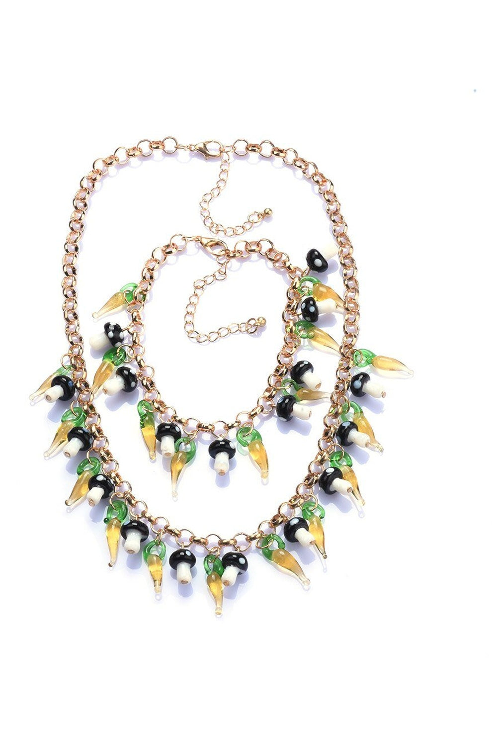 Y2k Aesthetic Stones Necklace