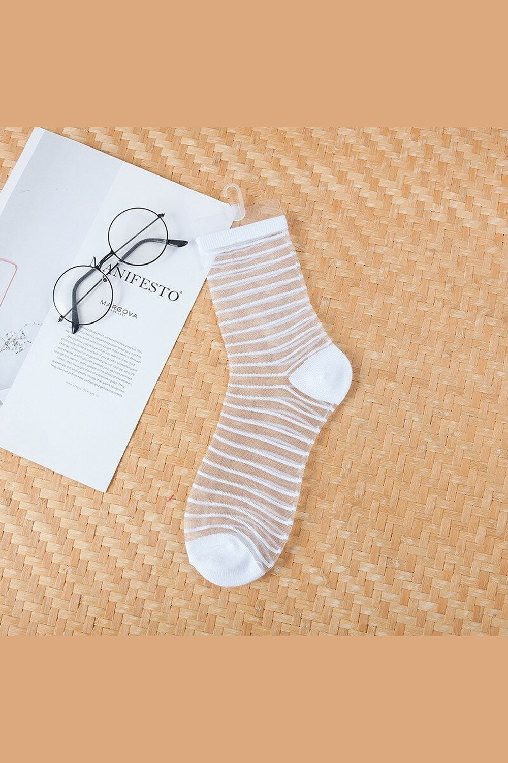 Y2k Aesthetic Ultra-thin Transparent Mesh Socks