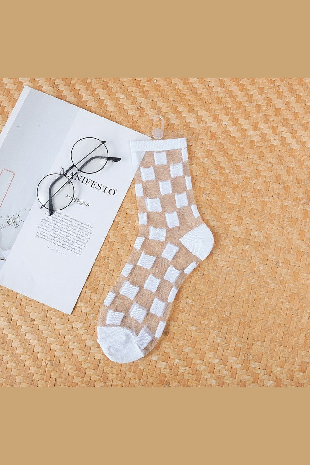 Y2k Aesthetic Ultra-thin Transparent Mesh Socks