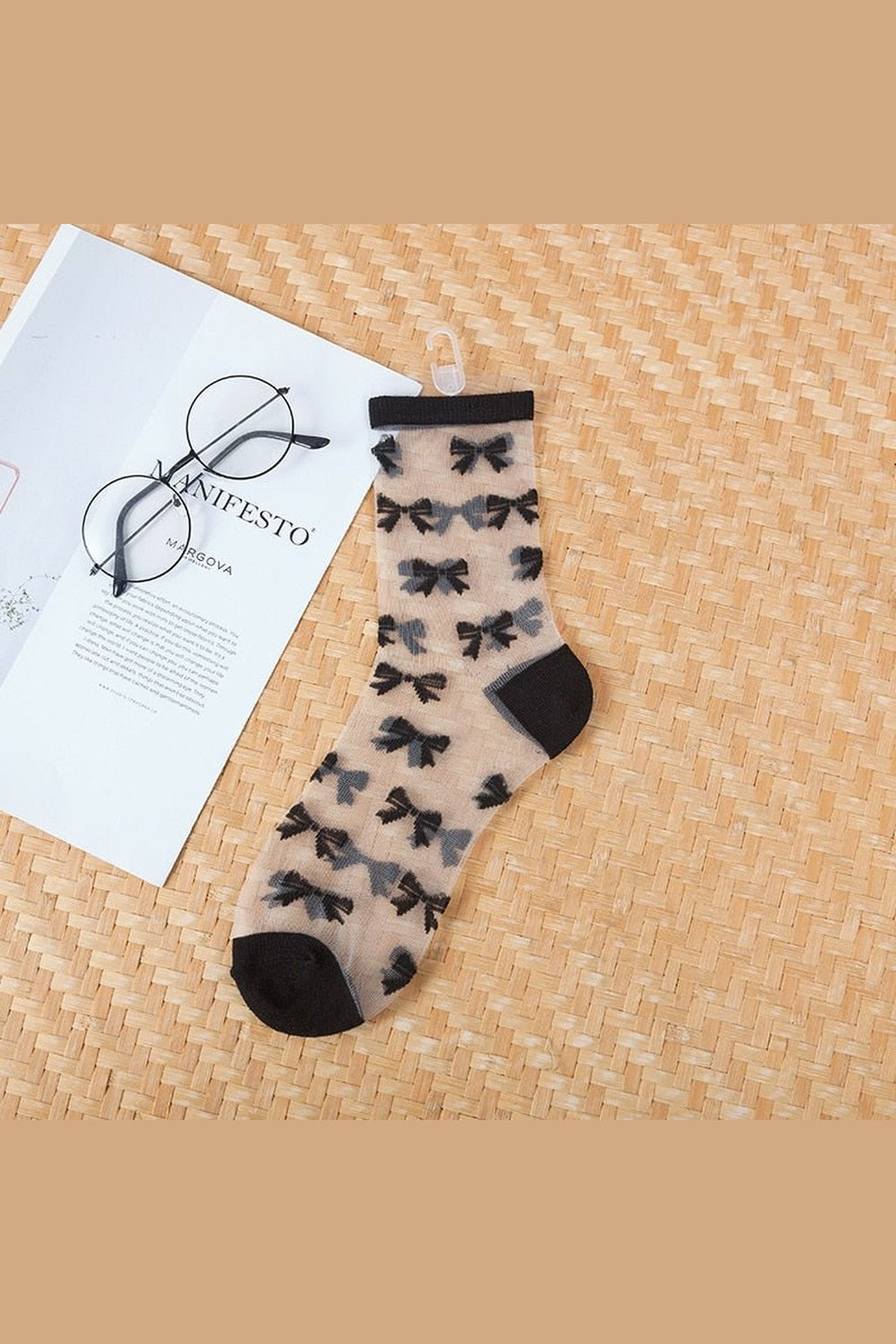 Y2k Aesthetic Ultra-thin Transparent Mesh Socks