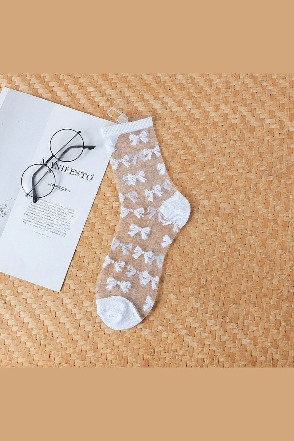 Y2k Aesthetic Ultra-thin Transparent Mesh Socks