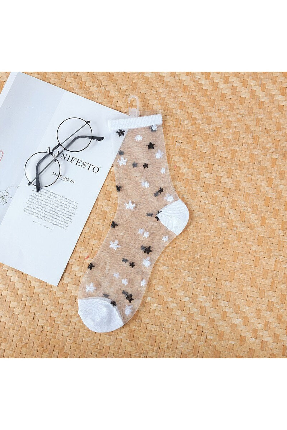 Y2k Aesthetic Ultra-thin Transparent Mesh Socks