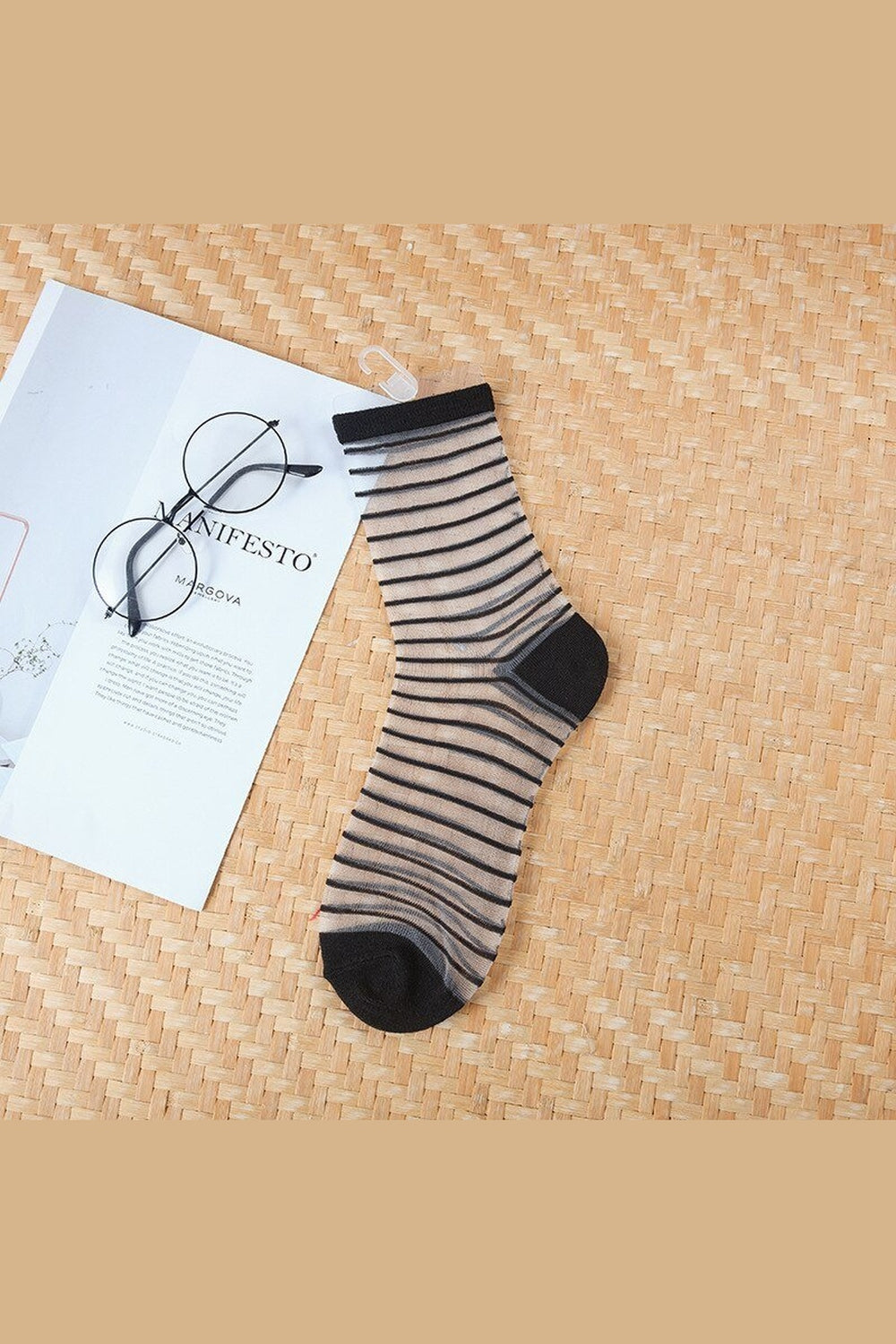 Y2k Aesthetic Ultra-thin Transparent Mesh Socks