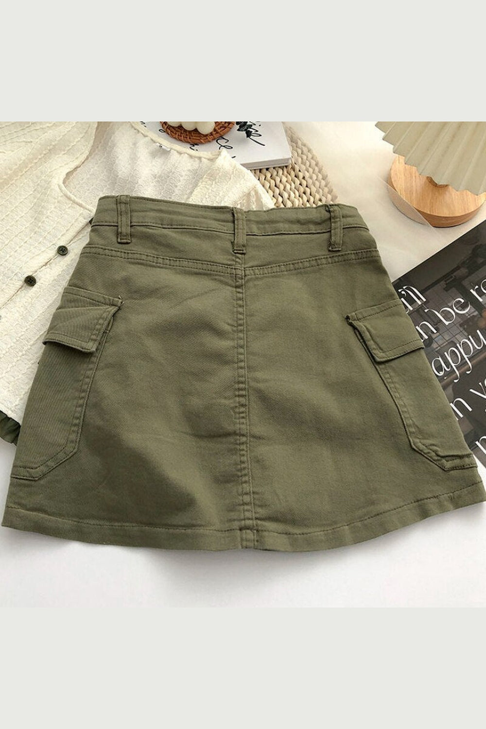 Y2k All-match High Waist Denim Skirt