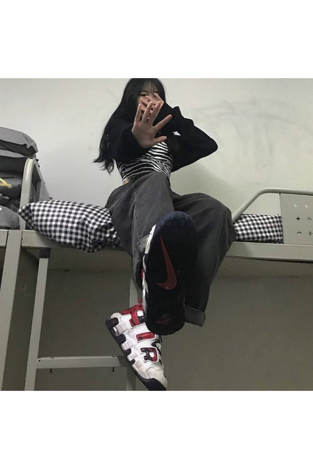 Y2k Alt Adjustable High Waist Vintage Jeans