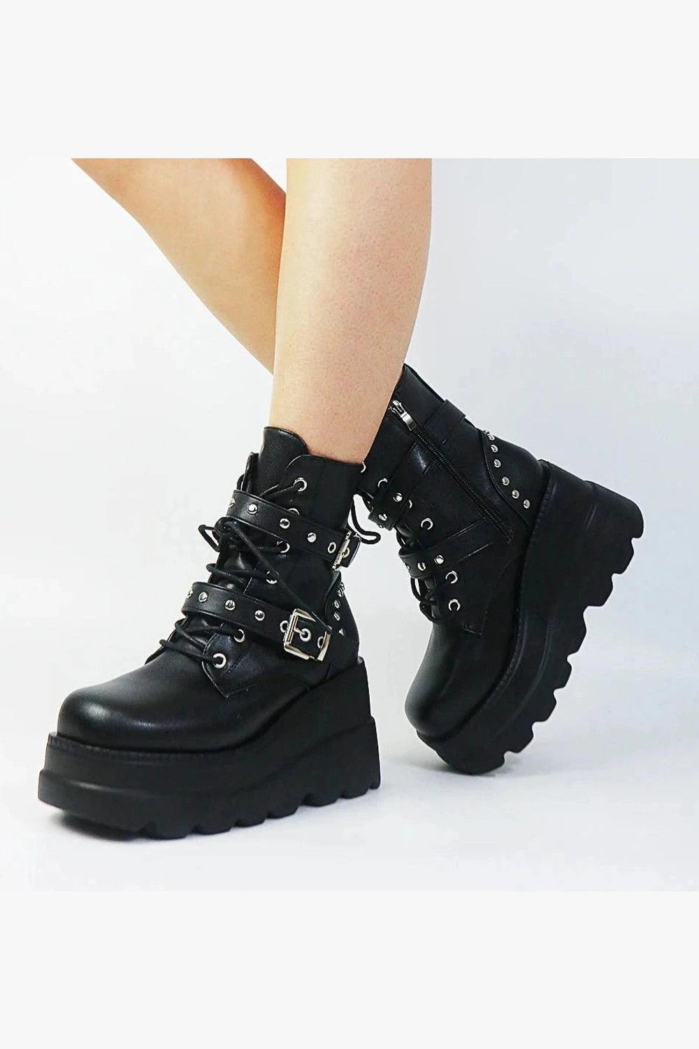 Y2k Alt Comfy Ankle Boots