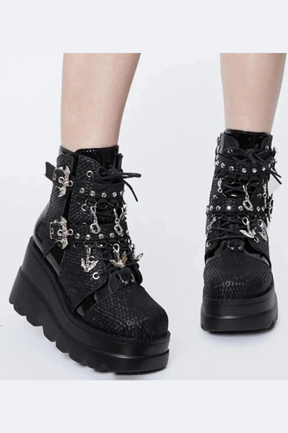 Y2k Alt Comfy Ankle Boots
