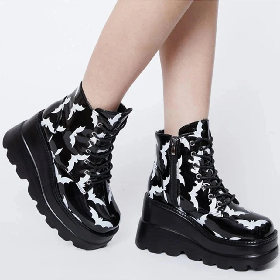 Y2k Alt Comfy Ankle Boots