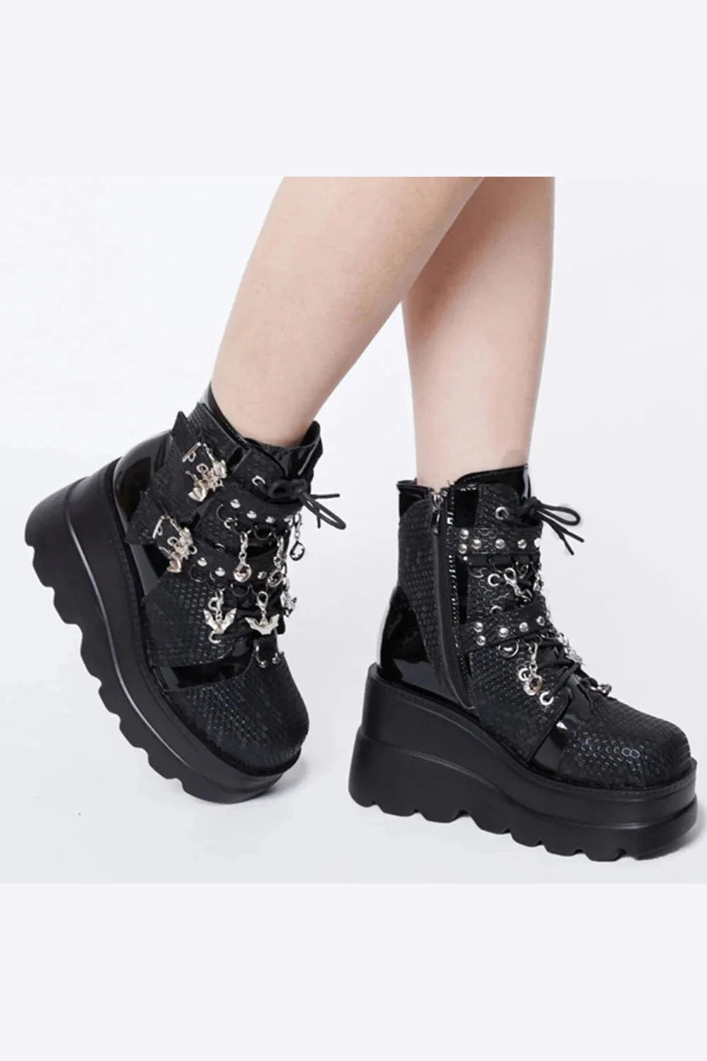 Y2k Alt Comfy Ankle Boots