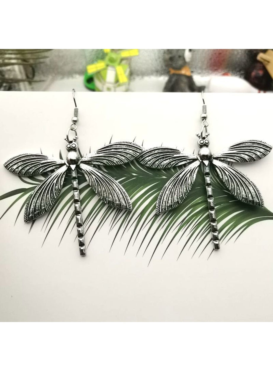Y2k Alt Fashion Dragonfly Earrings