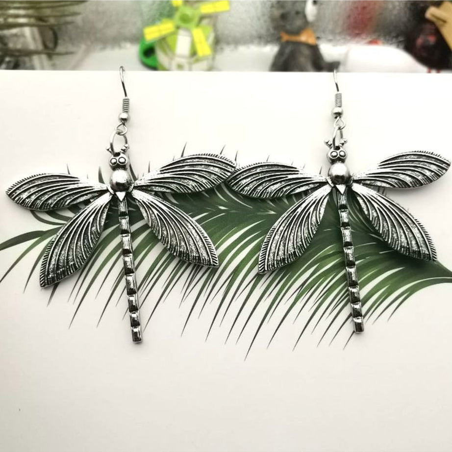 Y2k Alt Fashion Dragonfly Earrings
