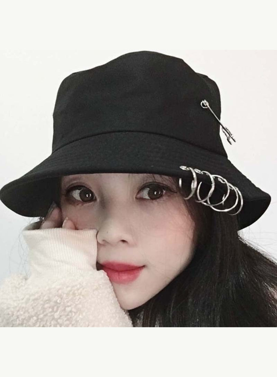 Y2k Alt Fashion Panama with rings