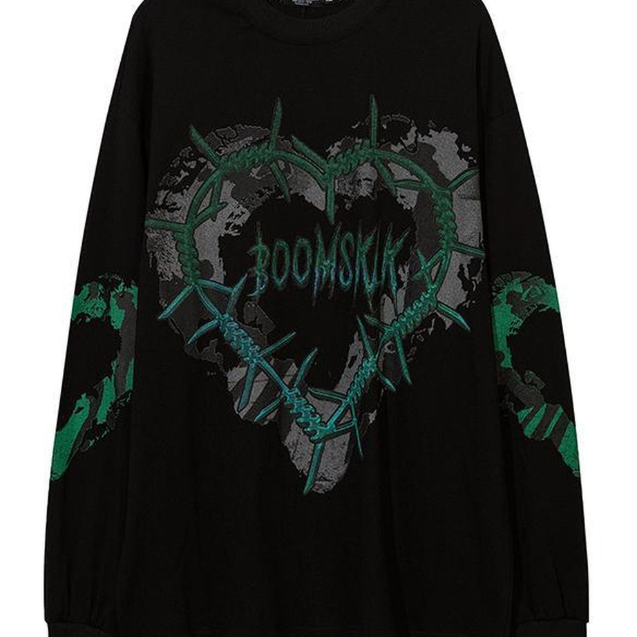 Y2k Alt Gothic Style Long Sleeve T-shirt