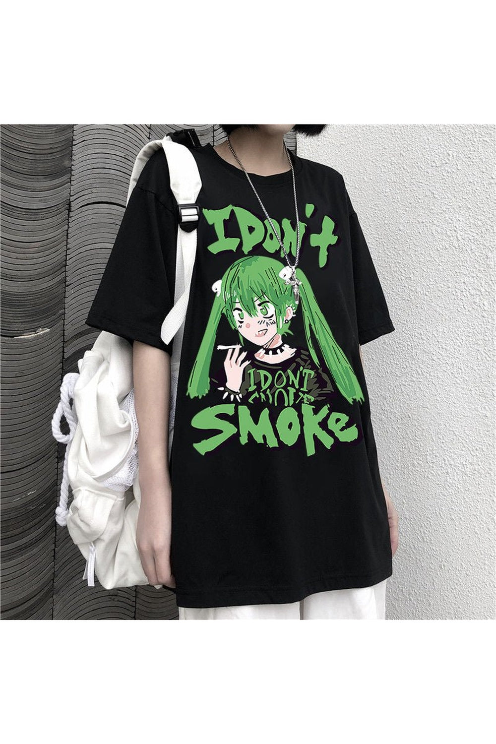 Y2k Alt Style Anime T-shirt