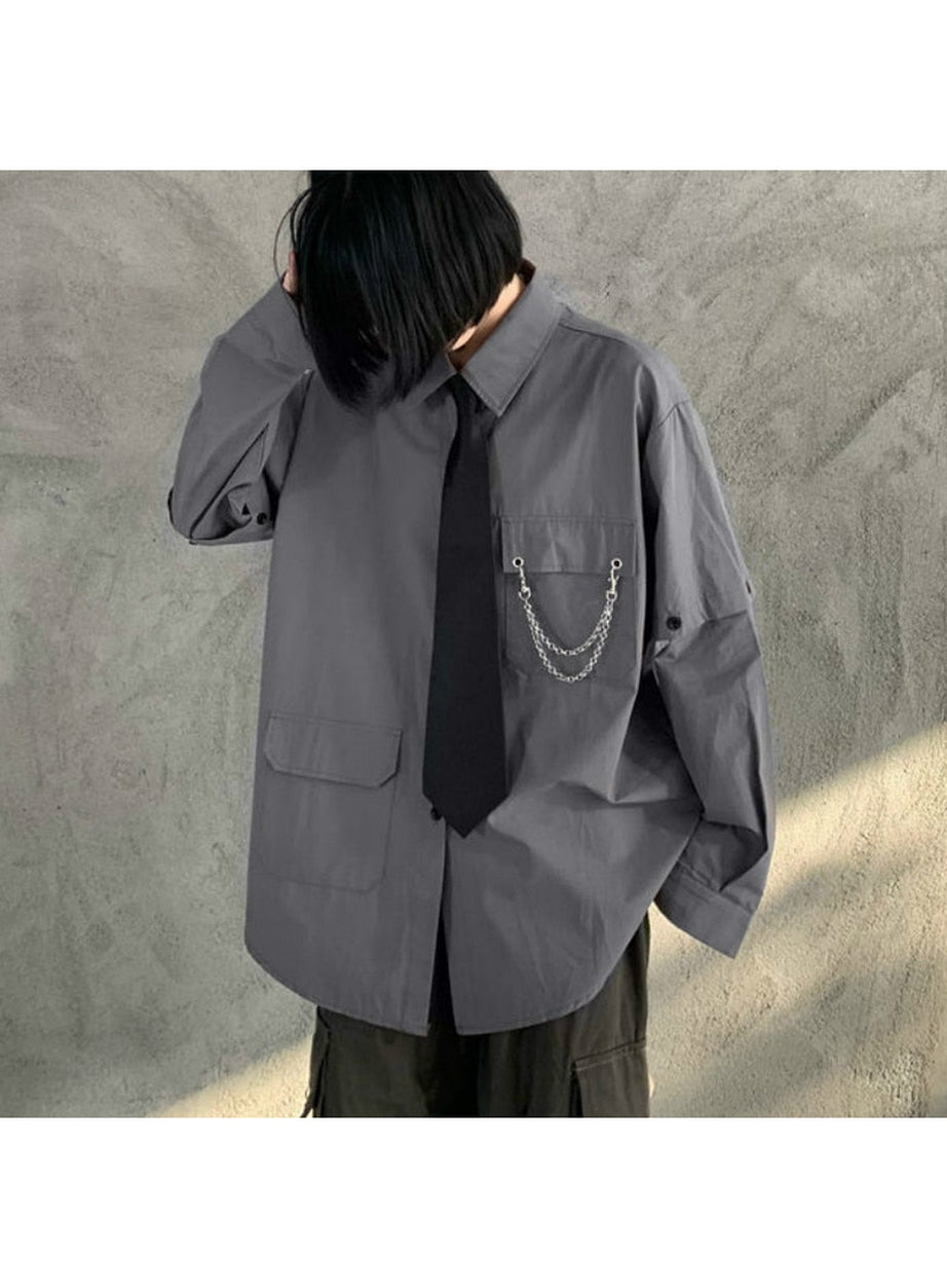 Y2k Alt Style Oversized Shirt