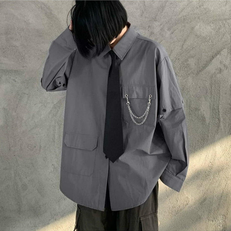 Y2k Alt Style Oversized Shirt