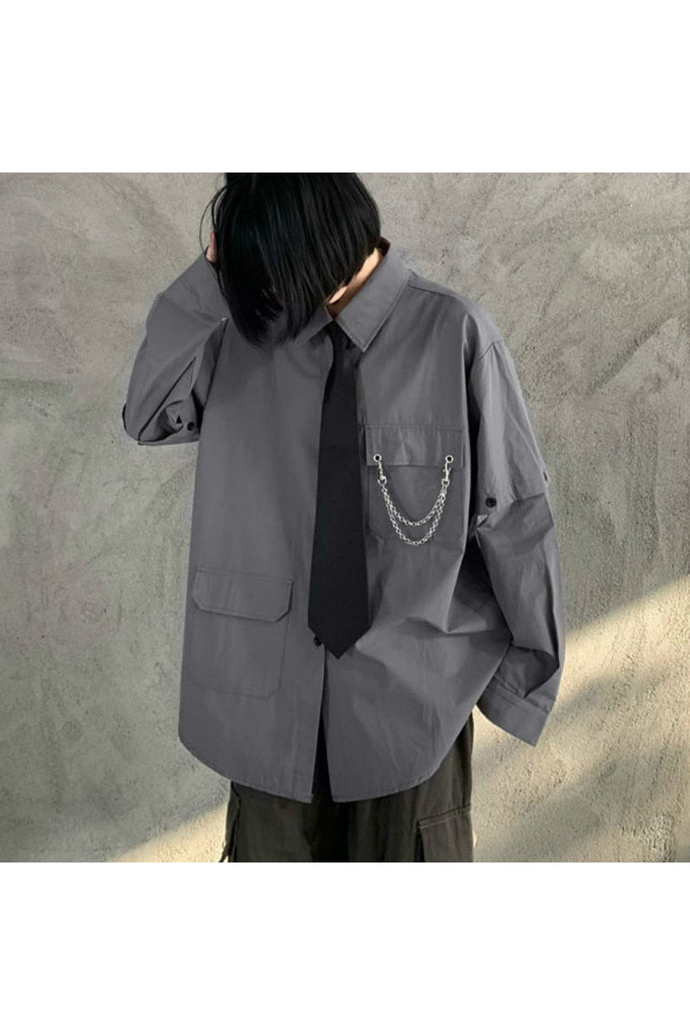 Y2k Alt Style Oversized Shirt