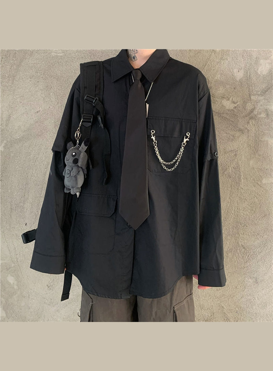 Y2k Alt Style Oversized Shirt