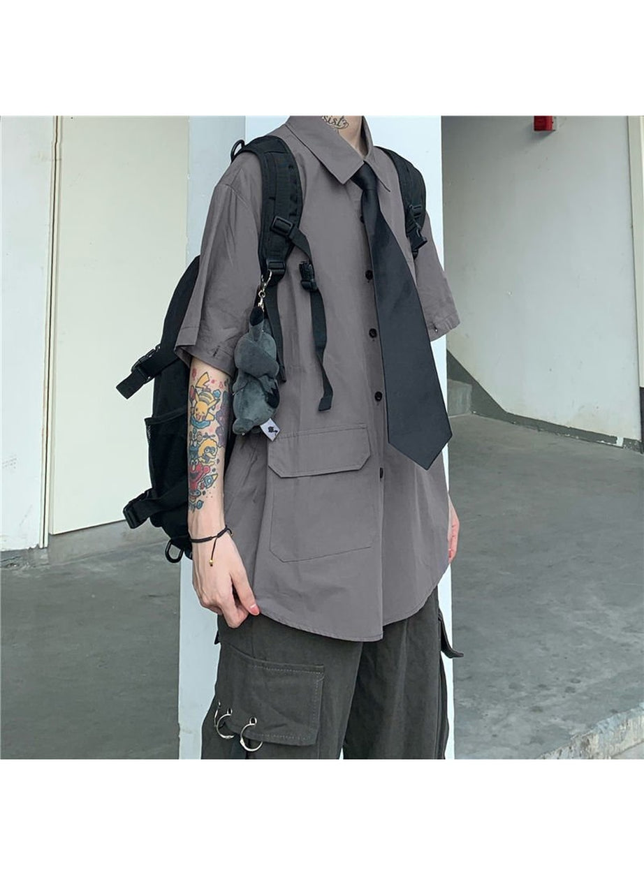 Y2k Alt Style Oversized Shirt