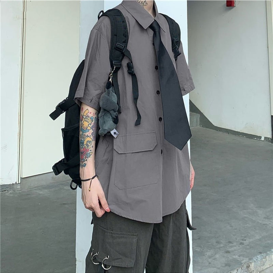 Y2k Alt Style Oversized Shirt