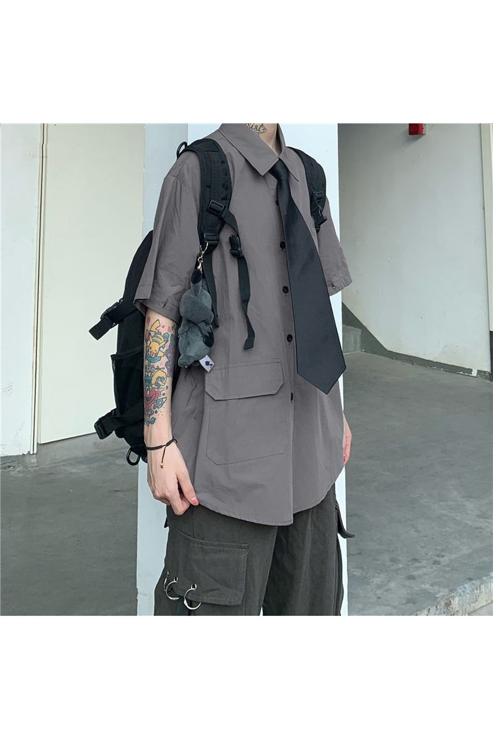 Y2k Alt Style Oversized Shirt