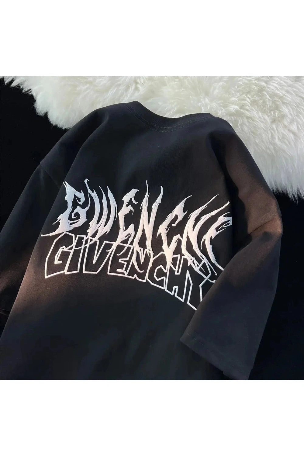 Y2k Alt Wing Printed Fashion T-shirt