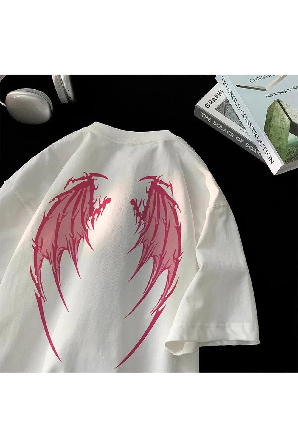 Y2k Angel Wings T-shirt