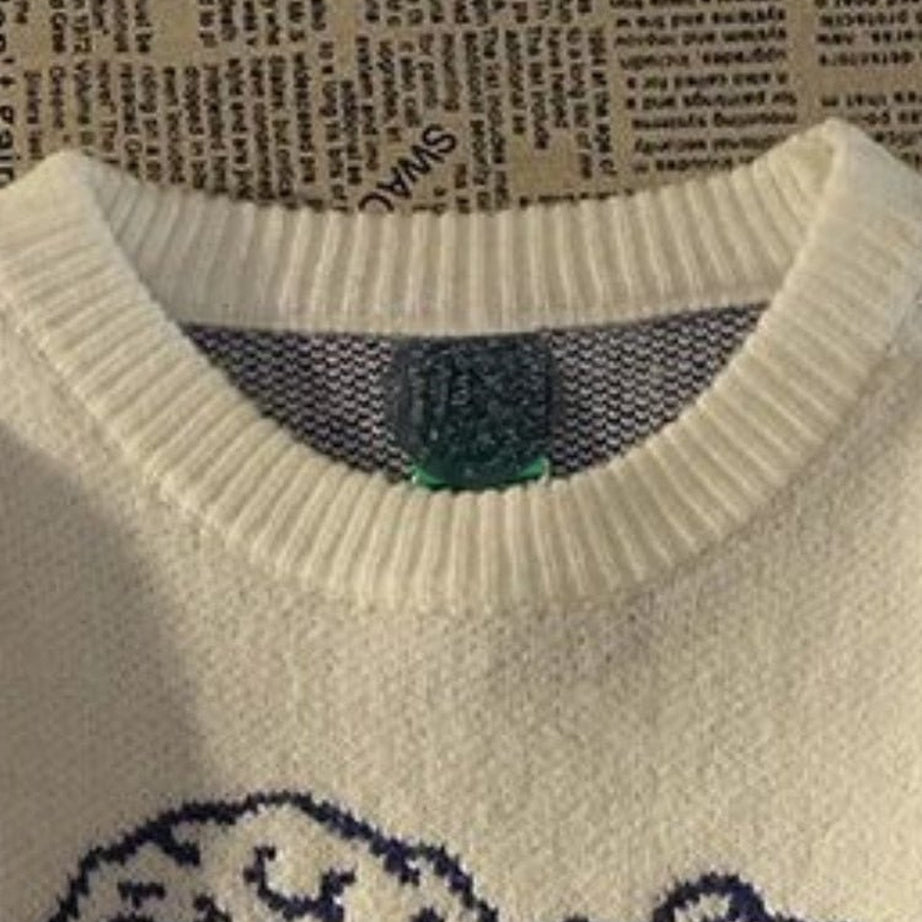 Y2k Angelcore Retro Sweater