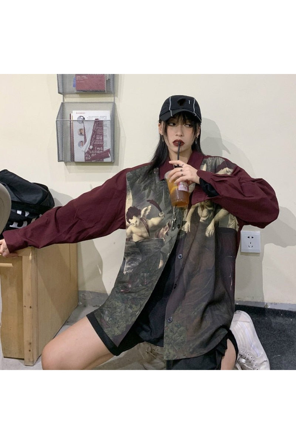 Y2k Angelcore Style Shirt