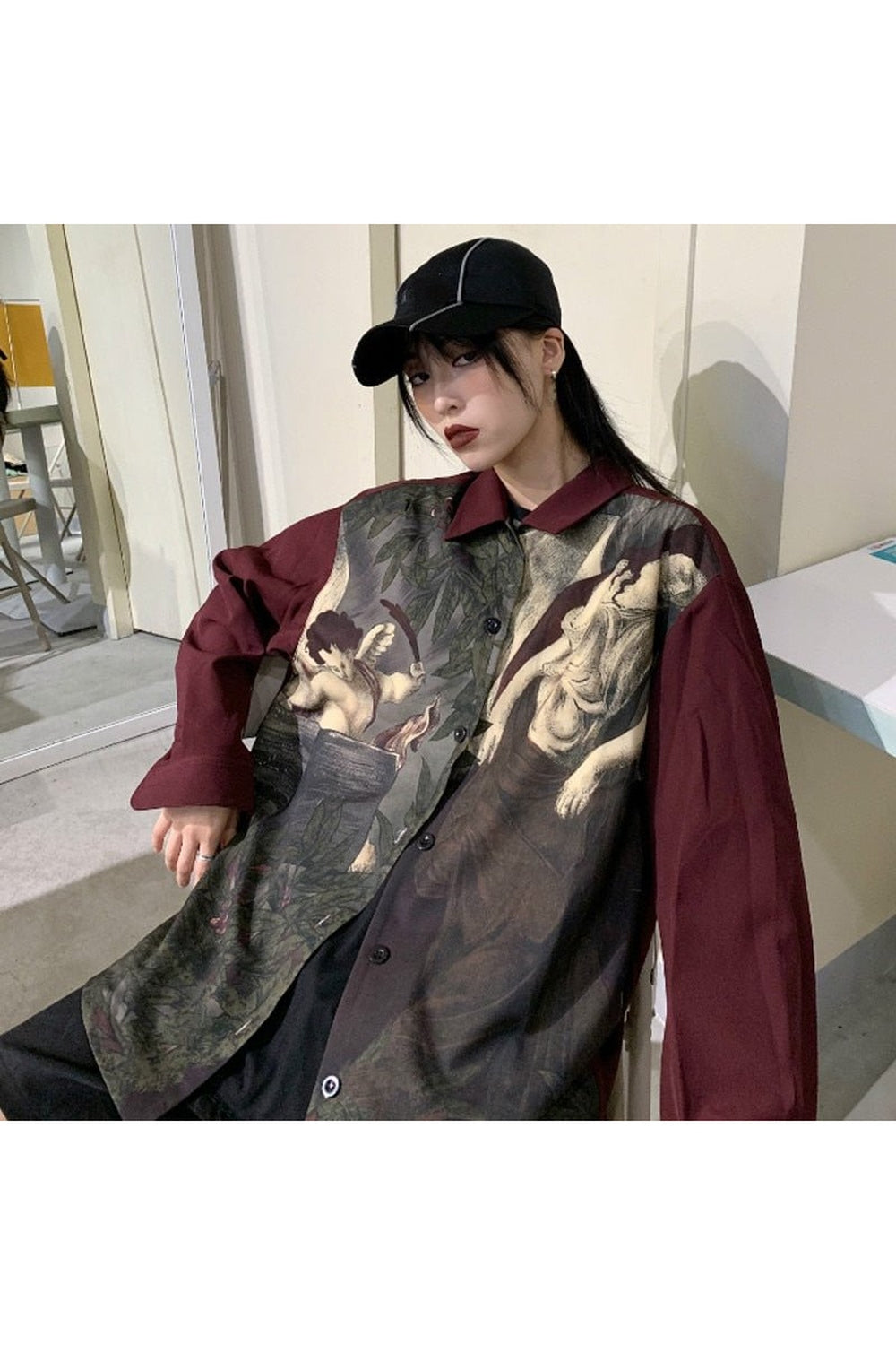 Y2k Angelcore Style Shirt