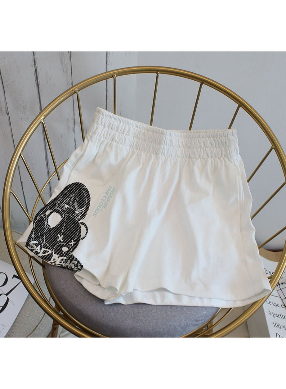 Y2k Anime Casual Shorts