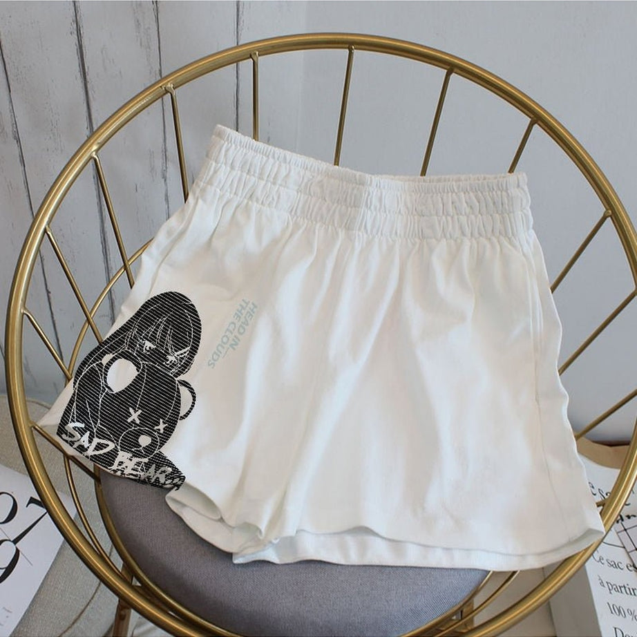 Y2k Anime Casual Shorts