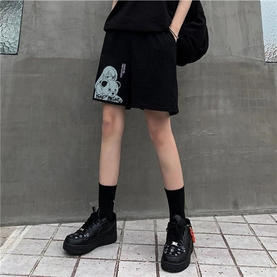 Y2k Anime Casual Shorts