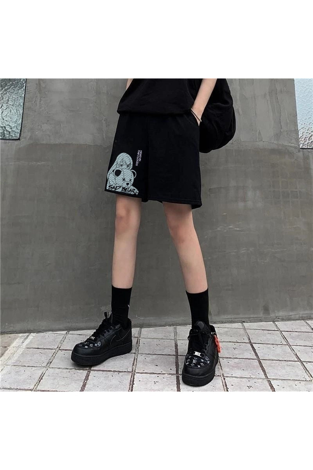 Y2k Anime Casual Shorts