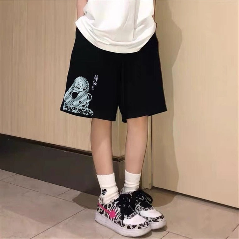 Y2k Anime Casual Shorts