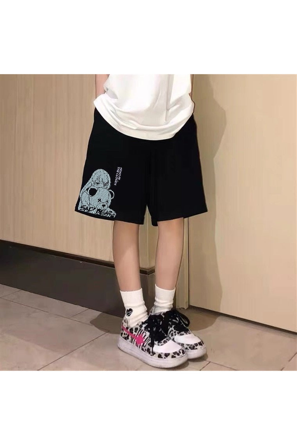 Y2k Anime Casual Shorts