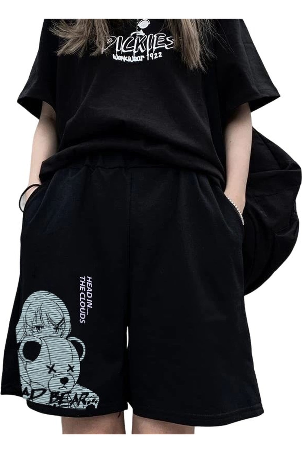 Y2k Anime Casual Shorts